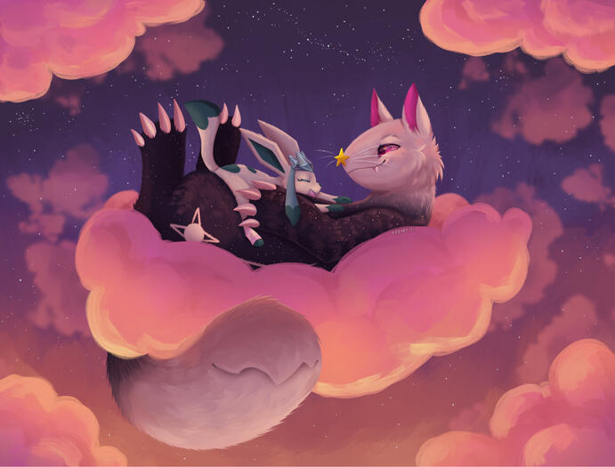 Cloud Rest Painting